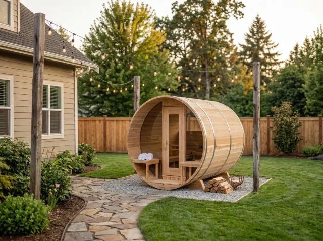 Dundalk Leisurecraft Tranquility MP Barrel Sauna