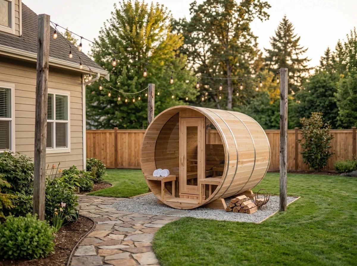 Dundalk Leisurecraft Tranquility MP Barrel Sauna