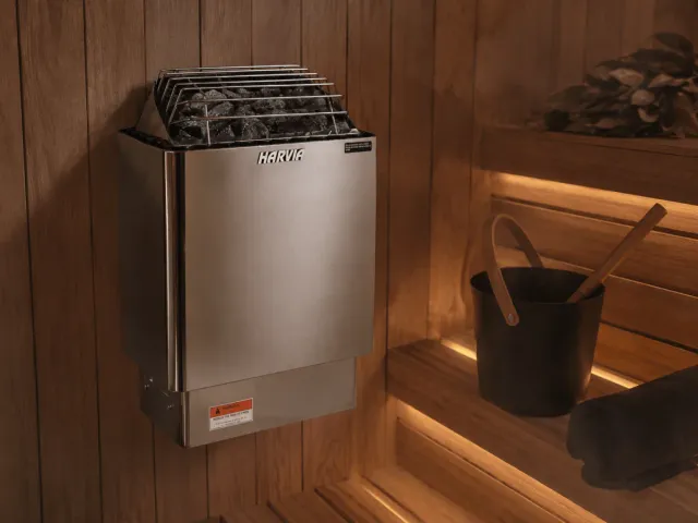 Harvia KIP 8kW Electric Heater Package | Digital Control & Wi-Fi