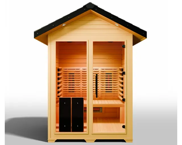 Medical Saunas Nature 6 Outdoor Infrared Sauna