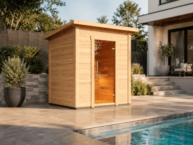 SaunaLife G2 Traditional Outdoor Sauna