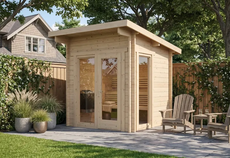 SaunaLife G4 Garden Sauna
