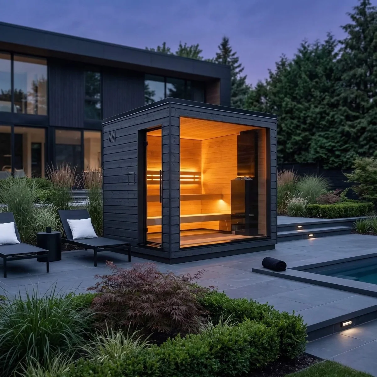 SaunaLife G6 Pre-Assembled Cabin Sauna