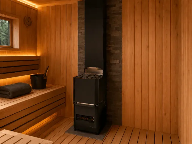 Saunum Air L Electric Sauna Heater Package