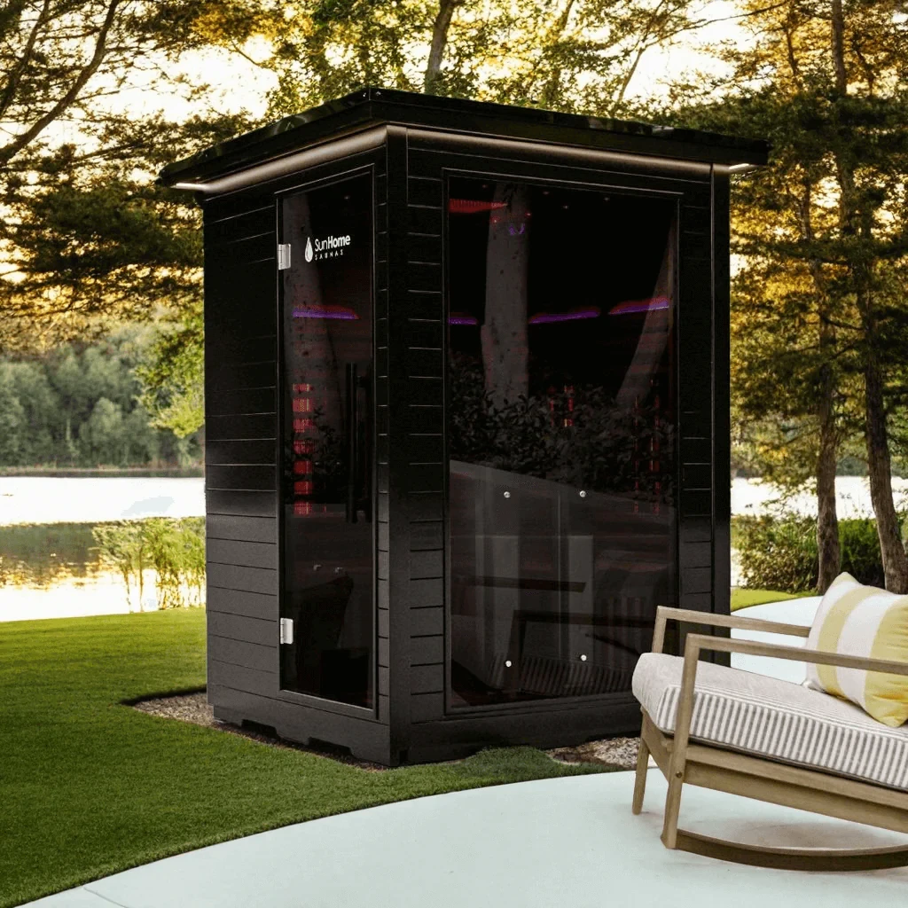 Sun Home Luminar 2-Person Outdoor Infrared Sauna