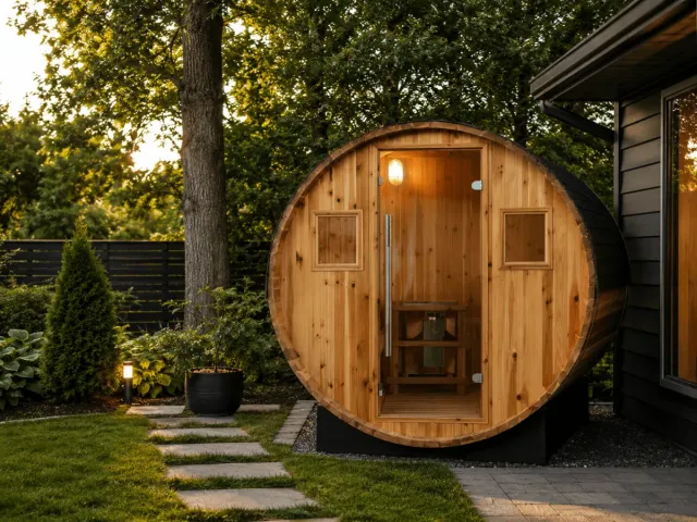 Sunray Solace 200SH Barrel Sauna